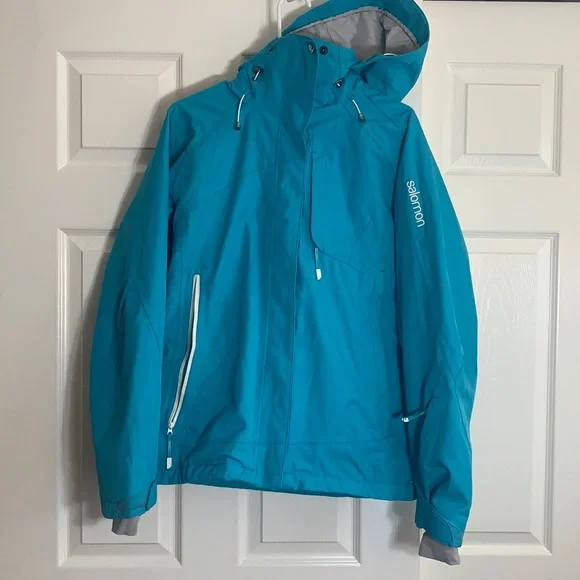 Salomon Jackets Coats Womens L Salomon Electric Blue Clima